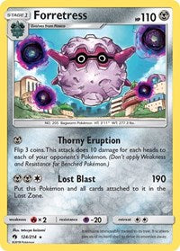 Forretress (124/214) [SM Lost Thunder]
