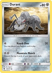 Durant (128/214) [SM Lost Thunder]