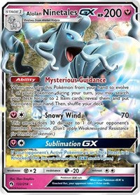 Alolan Ninetales GX (132/214) [SM Lost Thunder]