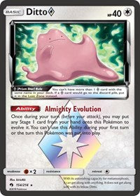 Ditto Prism Star (154/214) [SM Lost Thunder]