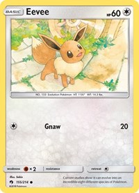Eevee (155/214) [SM Lost Thunder]