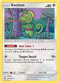 Kecleon (161) (161/214) [SM Lost Thunder]
