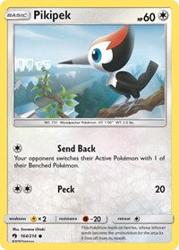 Pikipek (164) (164/214) [SM Lost Thunder]