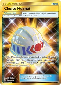 Choice Helmet (Secret) (229/214) [SM Lost Thunder]