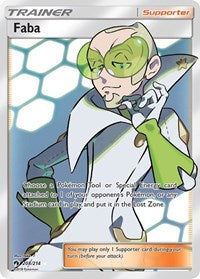 Faba (Full Art) (208/214) [SM Lost Thunder]