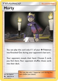 Morty (186/214) [SM Lost Thunder]