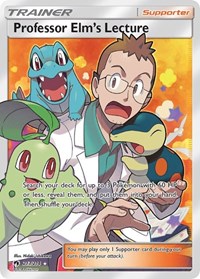 Professor Elm's Lecture (Full Art) (213/214) [SM Lost Thunder]