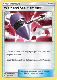 Wait and See Hammer (192/214) [SM Lost Thunder]