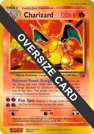 Charizard - 4/102 (CoroCoro Promo) (004/102) [Jumbo Cards]