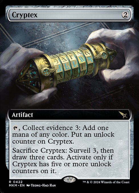 Cryptex (422) [Murders at Karlov Manor] [Extended Art]