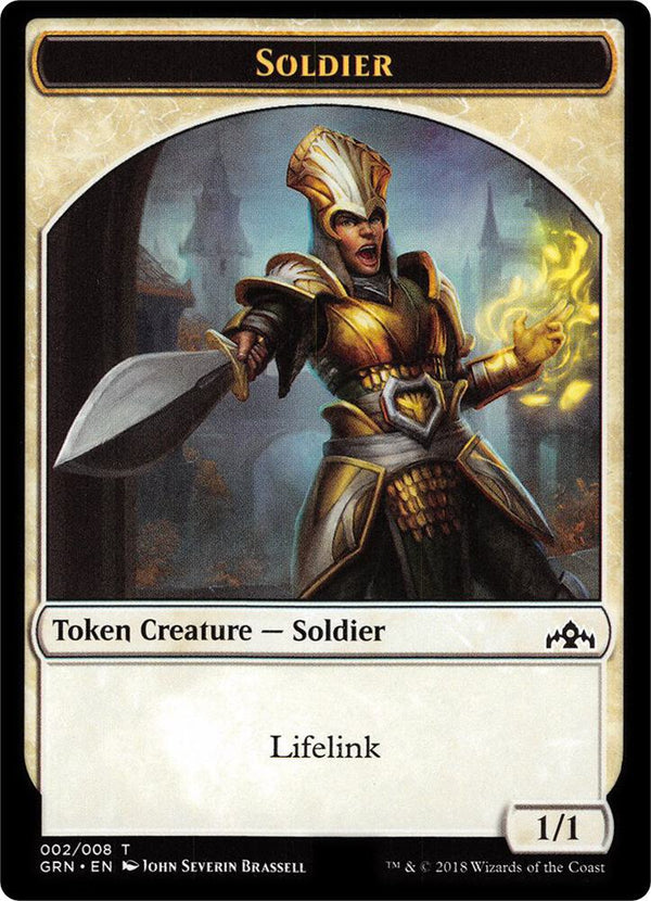 Soldier (002) // Goblin Token (2 // 4) [GRN Guild Kit]
