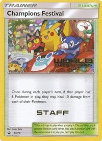 Champions Festival - SM78 (World Championships 2017) [Staff] (SM78) [SM Promos]