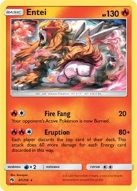 Entei - 47/214 (SM Lost Thunder) (047/214) [Deck Exclusives]
