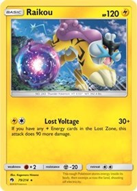 Raikou - 79/214 (SM Lost Thunder) (079/214) [Deck Exclusives]