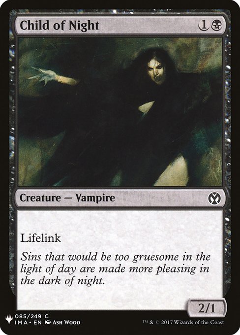 Child of Night (IMA-85) [The List]