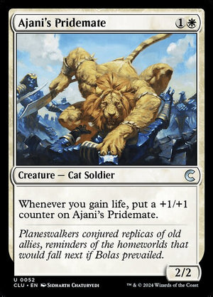 Ajani's Pridemate (52) [Ravnica: Clue Edition]
