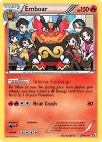 Emboar - 27/113 (Legendary Treasures) (027/113) [Deck Exclusives]