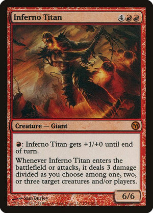 Inferno Titan (3) [Duels of the Planeswalkers 2012 Promos]