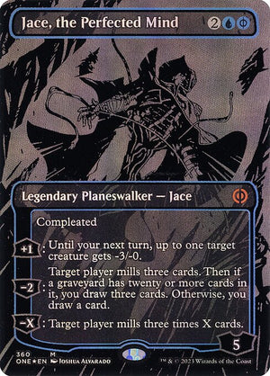 Jace, the Perfected Mind (360) [Phyrexia: All Will Be One] [Borderless]