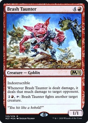 Brash Taunter (133s) [Core Set 2021 Promos]