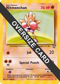 Hitmonchan - 2 (Best of Game 2 Promo) (002) [Jumbo Cards]