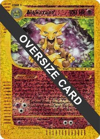 Alakazam - 1/12 (Box Topper) (001/012) [Jumbo Cards]