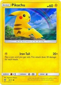 Pikachu - 28/73 (Water Web Holo) (028/073) [Miscellaneous Cards and Products]