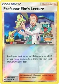 Professor Elm's Lecture - 188/214 (Regional Championships) [Staff] (188/214) [League and Championship Cards]