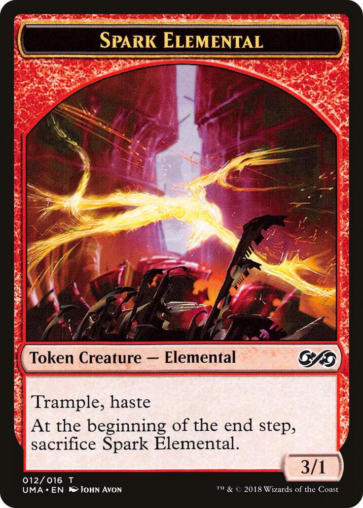 Spark Elemental Token (12) [Ultimate Masters]