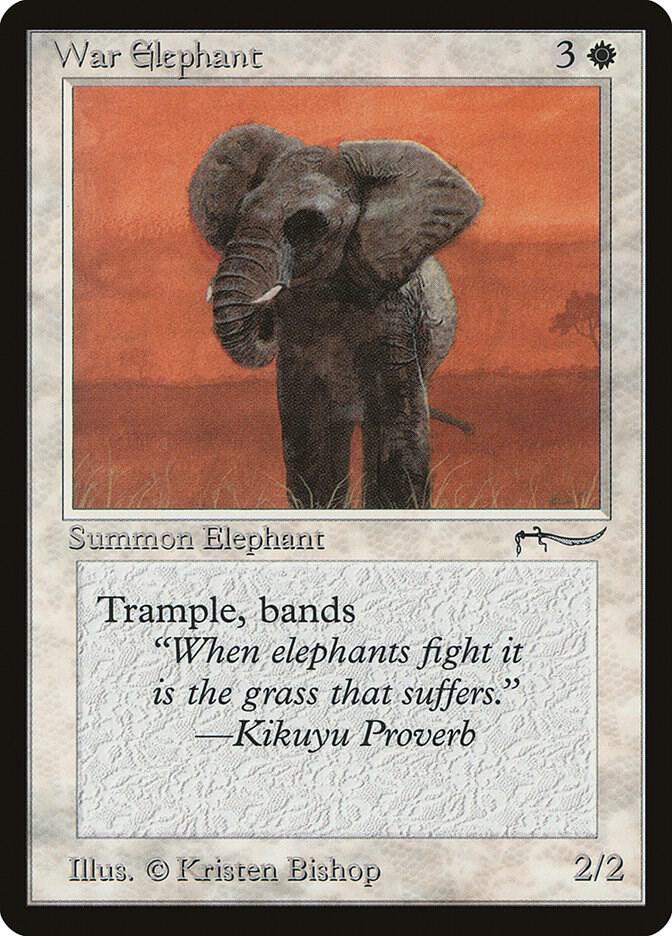 War Elephant (Light) [Arabian Nights]