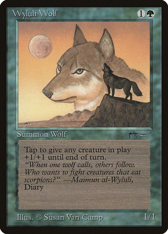 Wyluli Wolf (Light) [Arabian Nights]