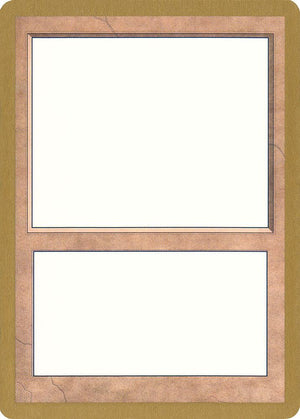 1998 World Championship Blank Card [World Championship Decks]
