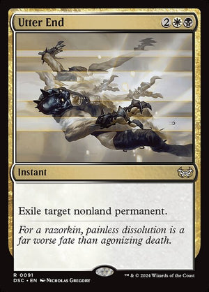 Utter End (91) [Duskmourn: House of Horror Commander]
