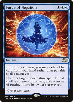 Force of Negation (50) [Double Masters 2022]