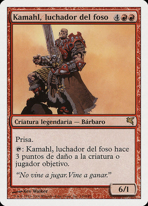 Kamahl, Pit Fighter (I1) [Salvat 2005]