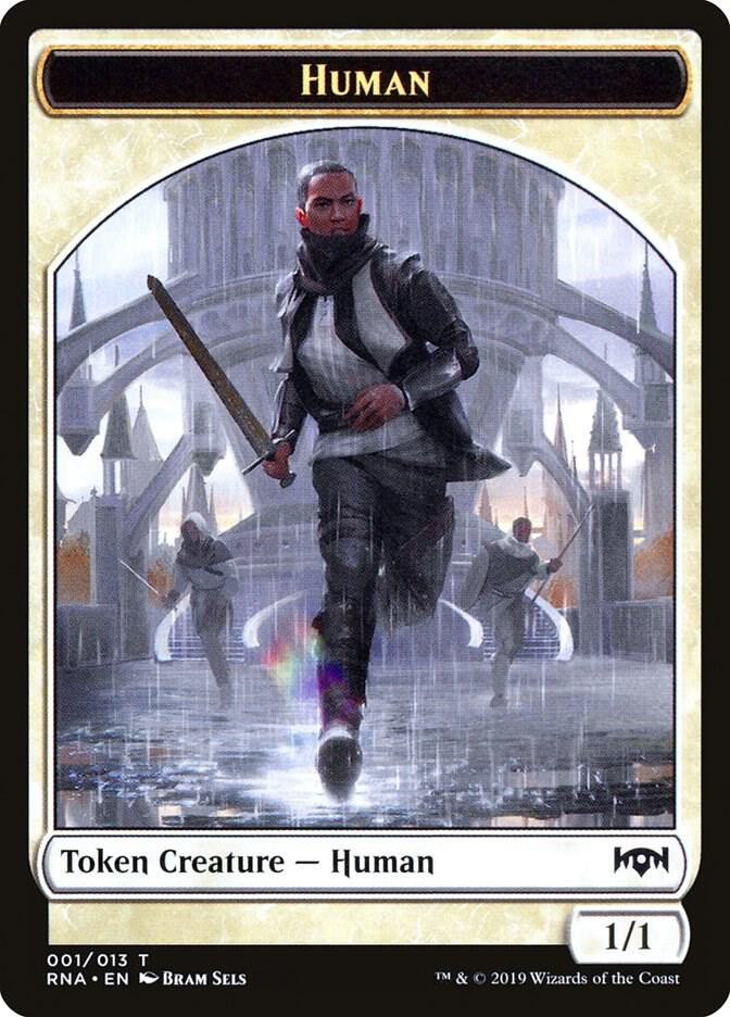 Human Token (1) [Ravnica Allegiance]