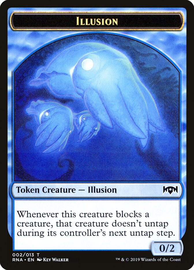 Illusion Token (2) [Ravnica Allegiance]