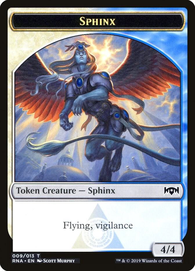 Sphinx Token (9) [Ravnica Allegiance]