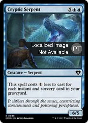 Cryptic Serpent (83) [Commander Masters]