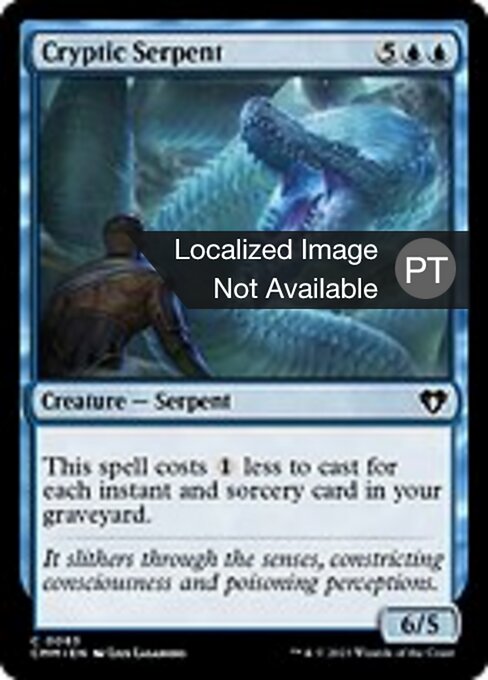 Cryptic Serpent (83) [Commander Masters]