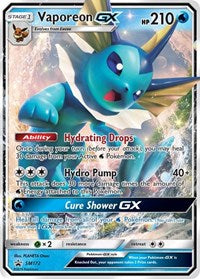 Vaporeon GX - SM172 (SM172) [SM Promos]