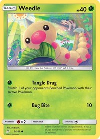 Weedle (2) (2/181) [SM Team Up]