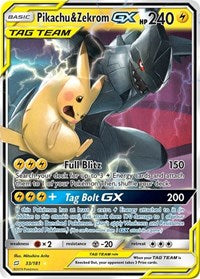 Pikachu & Zekrom GX (33/181) [SM Team Up]
