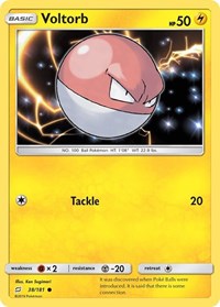 Voltorb (38/181) [SM Team Up]