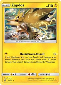 Zapdos (40/181) [SM Team Up]