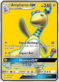 Ampharos GX (Full Art) (163/181) [SM Team Up]