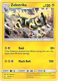 Zebstrika (45/181) [SM Team Up]