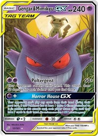 Gengar & Mimikyu GX (53/181) [SM Team Up]