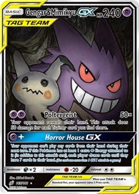 Gengar & Mimikyu GX (Alternate Full Art) (165/181) [SM Team Up]