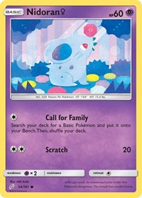 Nidoran F (54/181) [SM Team Up]